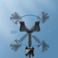 Suport Telefon Retrovizor – Unghi Reglabil și Fixare Stabilă 