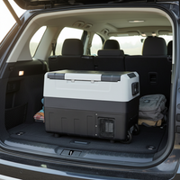 ثلاجة صغيرة محمولة — تبريد سريع وصامت للسفر 