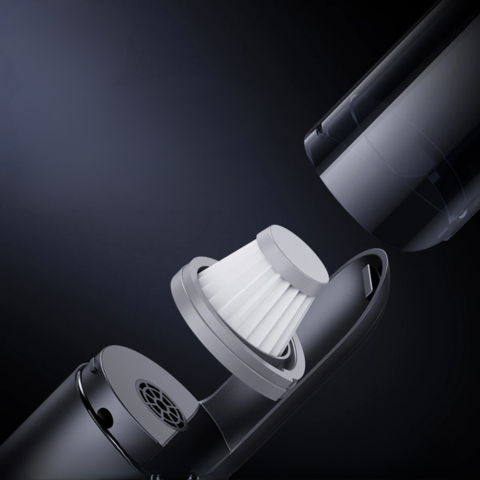 Cordless Car Vacuum Cleaner — 4000Pa Suction for Convenient Cleaning 