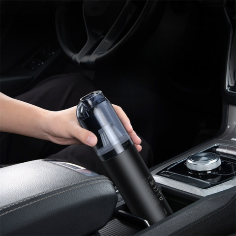 Cordless Car Vacuum Cleaner — 4000Pa Suction for Convenient Cleaning 