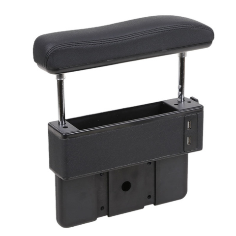 Universal Car Armrest — Adjustable Comfort with Integrated USB Port 