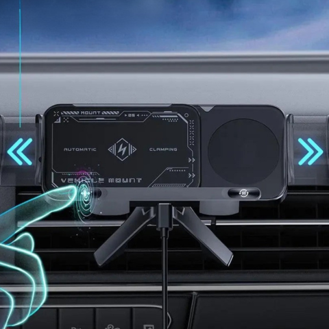 Magnetic Phone Support for Car — Quick and Secure Attachment 