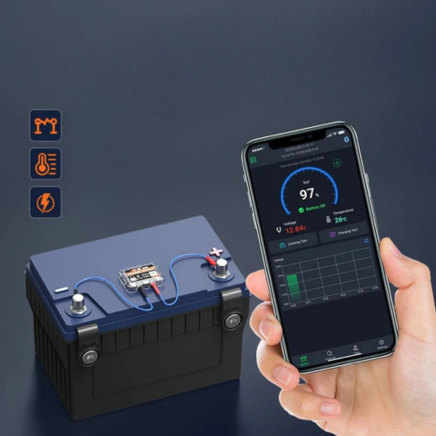 Car Battery Tester With Bluetooth Monitoring — Quick Check And Optimal Performance 