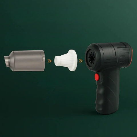 ワイヤレスカークリーナー 95000Pa — 深くて瞬時の清掃 