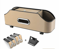 Tuki järjestäjälle auto – integroitu nenäliinakotelo 