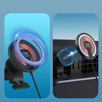 شاحن مغناطيسي لاسلكي للسيارة – قيادة متصلة وعملية 