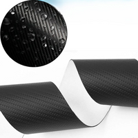 Door Protection Sticker — Durable Carbon Fiber Finish 