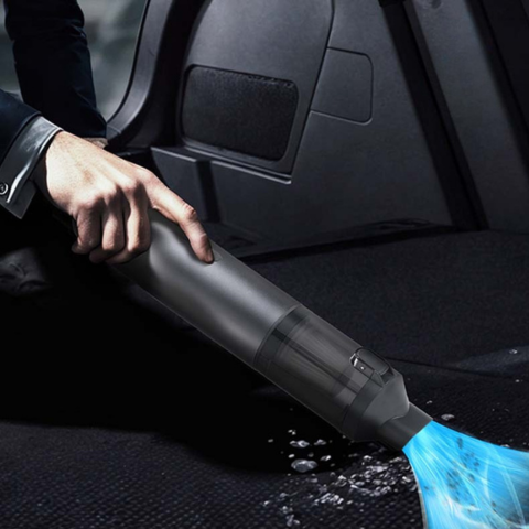 High-Performance Cordless Car Vacuum - Quick Cleaning & Convenient Use