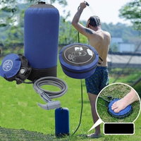 Portable Camping Shower - Outdoor Hygiene & Compact Size