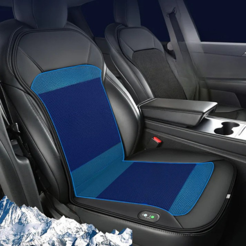 Cooling Car Seat Cushion - Comfortable Driving & Regulated Temperature