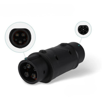 Type 2 to Type 1 Charging Adapter - Convenient Solution & Stable Performance