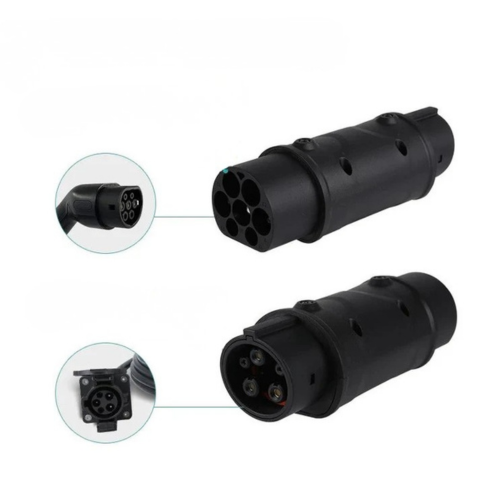 Type 2 to Type 1 Charging Adapter - Convenient Solution & Stable Performance