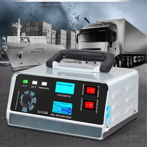 Intelligent Battery Charger 12V 30A/24V 15A - Stable Performance & Extended Compatibility
