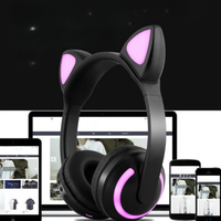 Sluchátka Bluetooth Cat Ears - pohodlí při poslechu a originální styl