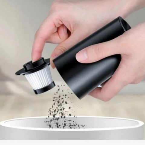 Powerful Cordless Car Vacuum - Fast Cleaning & Efficient Vacuuming