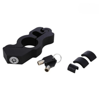 Universal Motorcycle Handlebar Lock - Reinforced Security & Quick Release