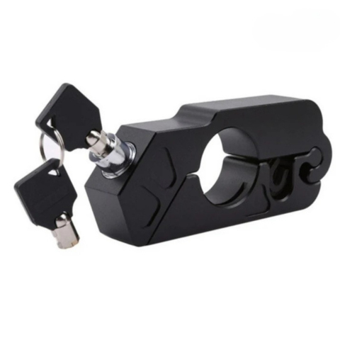 Universal Motorcycle Handlebar Lock - Reinforced Security & Quick Release