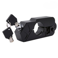 Universal Motorcycle Handlebar Lock - Reinforced Security & Quick Release