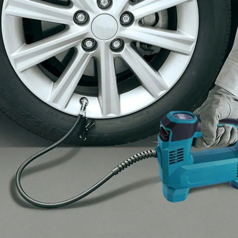 Portable Electric Tire Inflator — Powerful and Easy to Use 