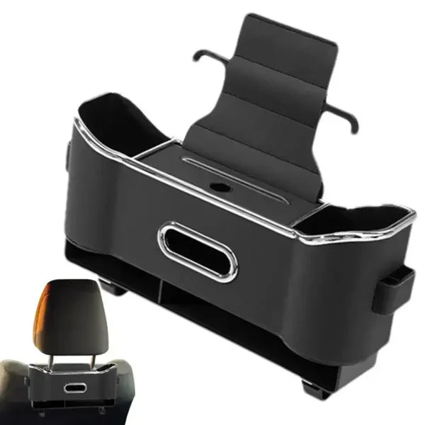 Caja De Almacenamiento Para Coche — Multifuncional Y Ahorro De Espacio 