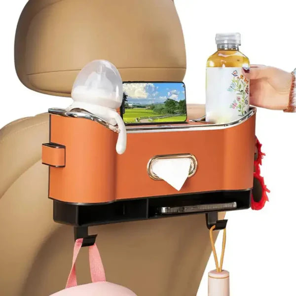 Caja De Almacenamiento Para Coche — Multifuncional Y Ahorro De Espacio 