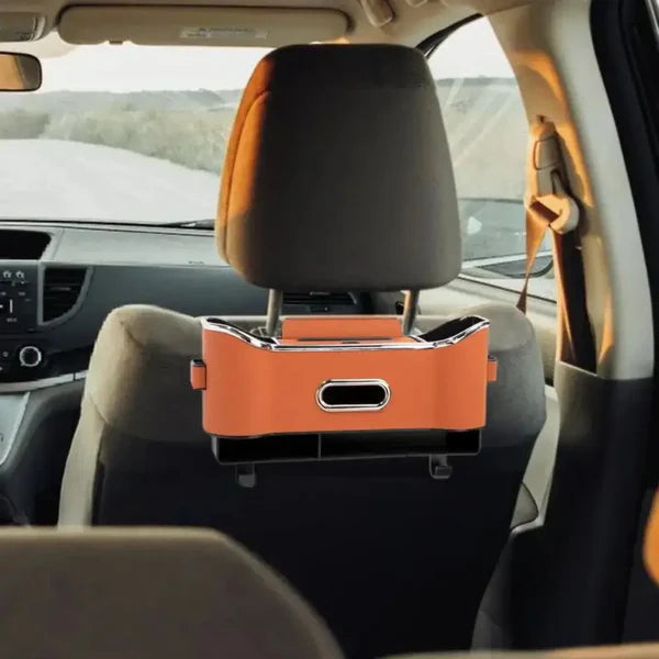 Caja De Almacenamiento Para Coche — Multifuncional Y Ahorro De Espacio 