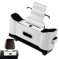 Rear Seat Organizer With Hooks And Storage Box - Optimized Space & Tidy Car