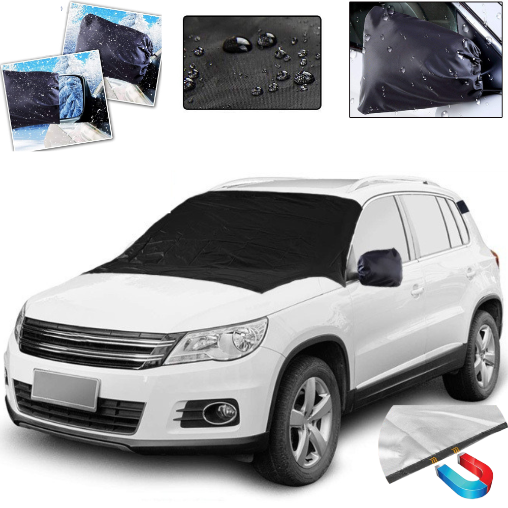 Magnetic Windshield Cover — Protection Against Frost and Snow 