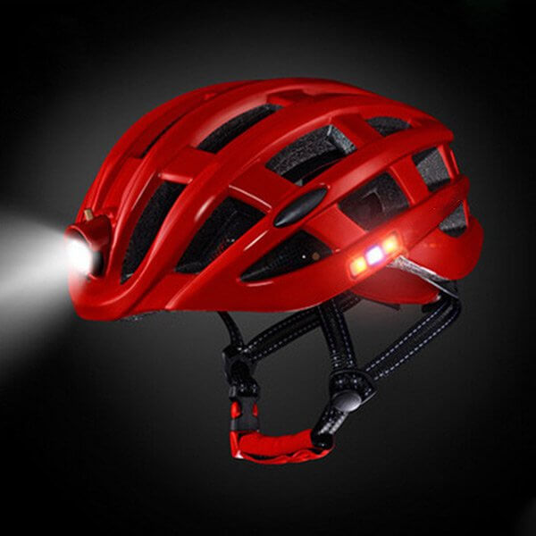 Casque De Vélo Intelligent Avec Lumière LED — Sécurité Et Visibilité Maximales