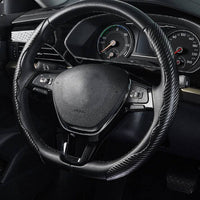 Non-Slip Steering Wheel Cover – Elegant and Durable 