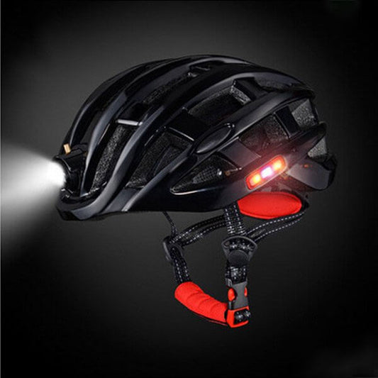 Smart Bicycle Helmet With LED Light — Maximum Safety And Visibility 