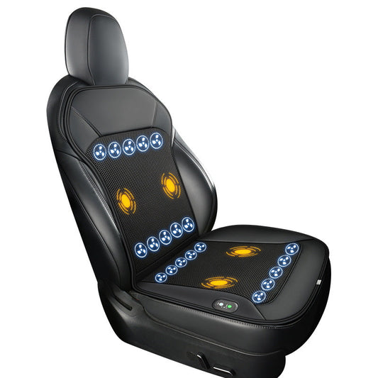 Cooling Car Seat Cushion - Comfortable Driving & Regulated Temperature