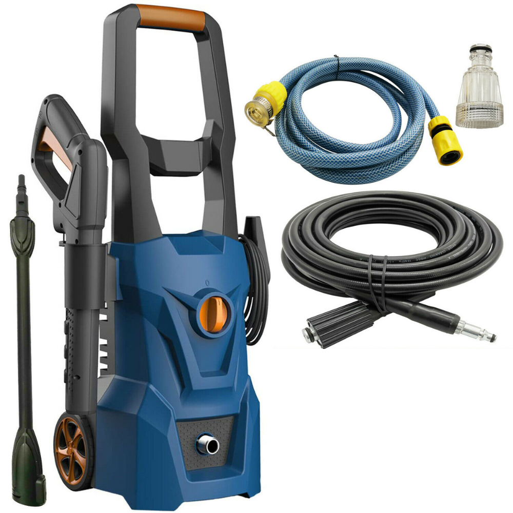 Electric High Pressure Cleaner — 3000 PSI Power For Intensive Cleaning 