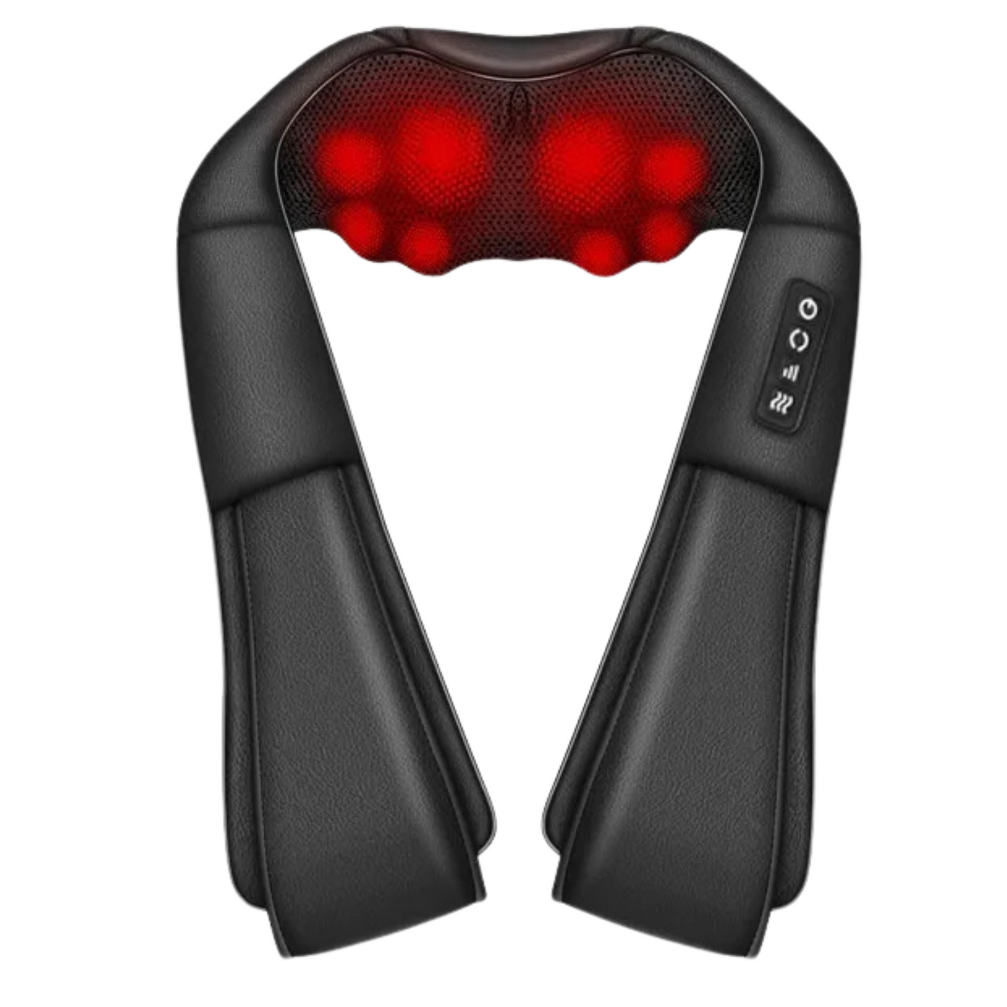 Dispositivo de Masaje Calentador — Relajación para Cuello, Espalda y Hombros 