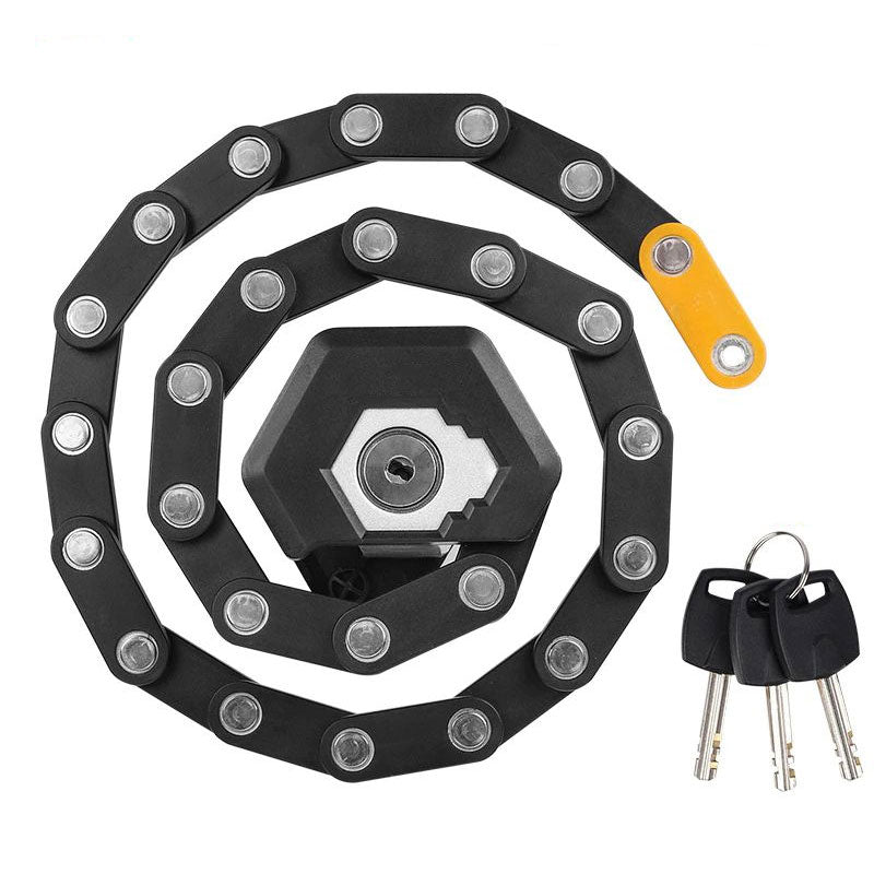 Folding Bike Lock — Compact and Sturdy Security 