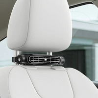 Auto sedadlový ventilátor – upevnění na opěrku hlavy 