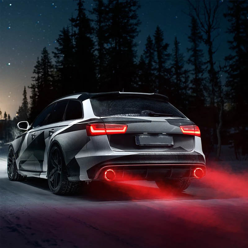 Light-Up Exhaust Tip — Easy and Quick Installation 