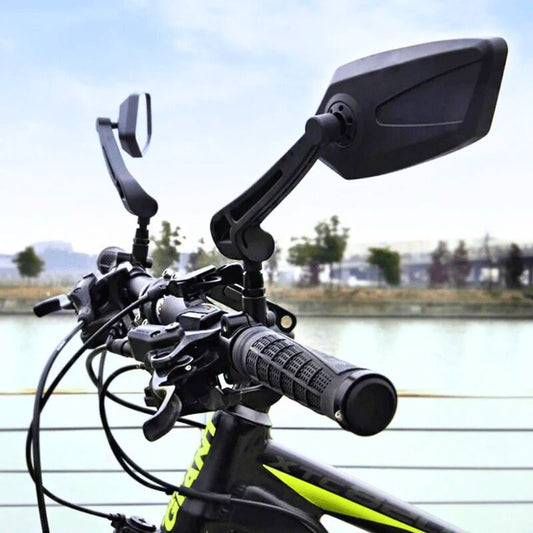 مرآة دراجة - الأمان ورؤية بانورامية 