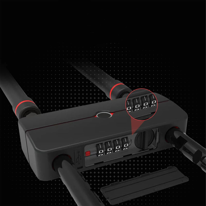 Bluetooth Connected Bike Lock & Fingerprint 