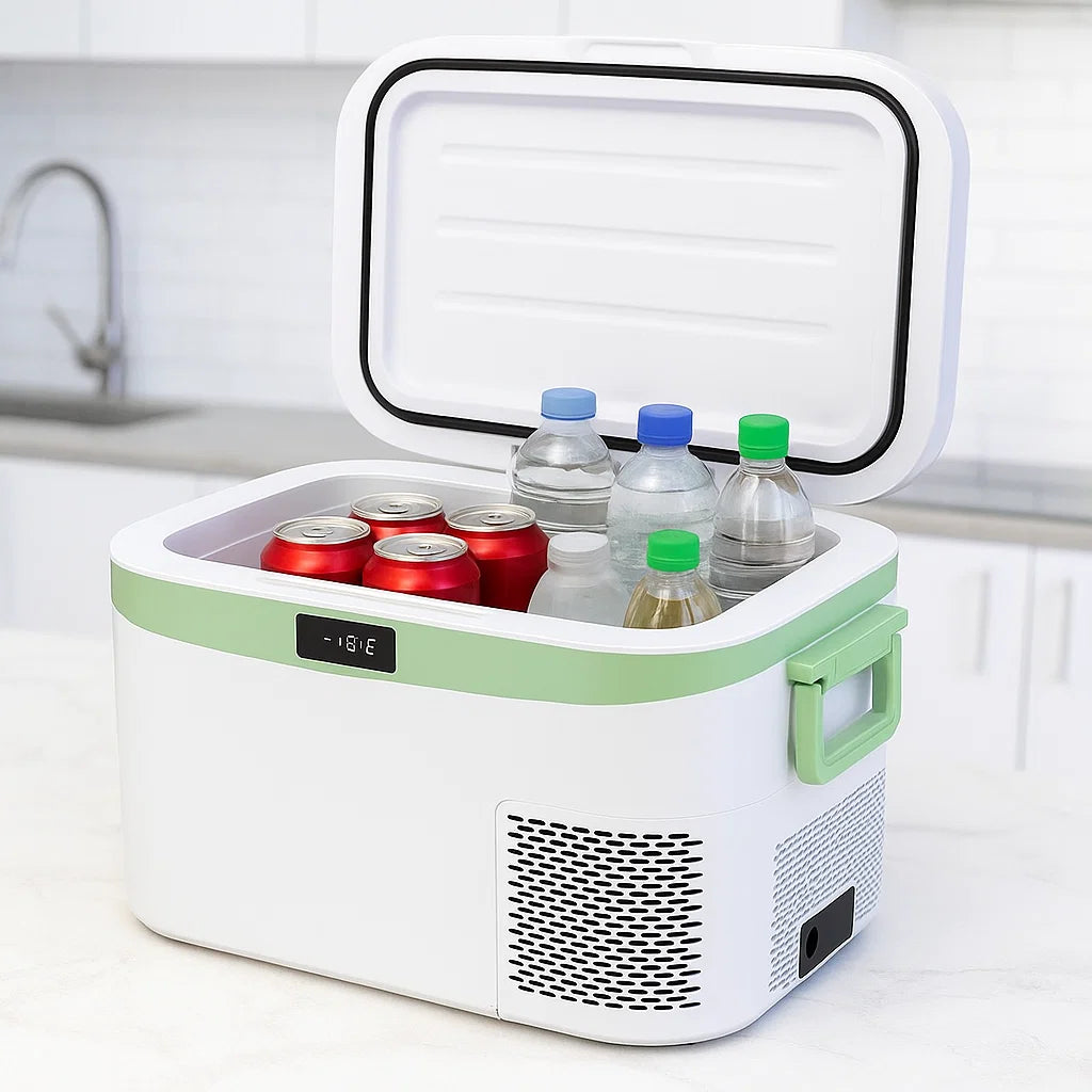 Nevera eléctrica para auto – Compacta y versátil 