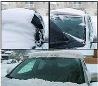 Magnetic Windshield Cover — Protection Against Frost and Snow 